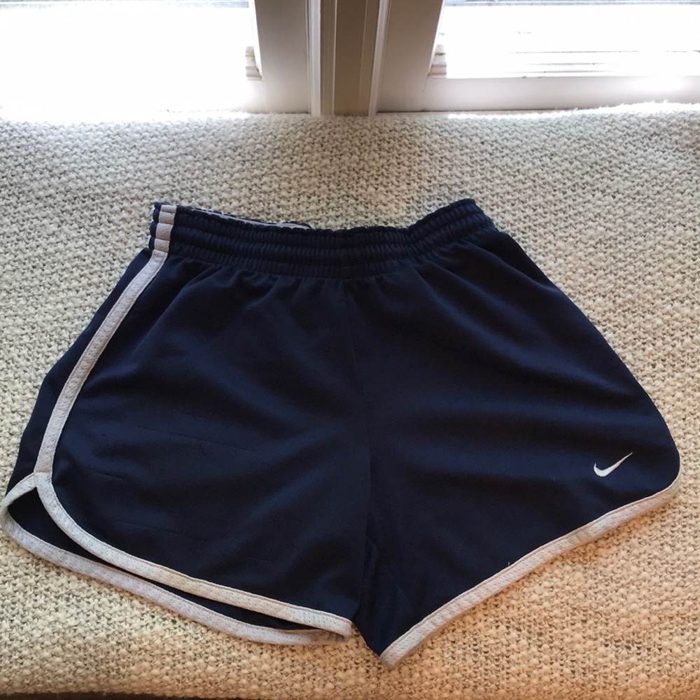 Navy Nike Drawstring Shorts
